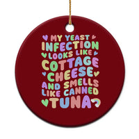 Inappropriate Adult Ceramic Ornament Funny My Yeast Infection Roulette Game - Wonder Print Shop