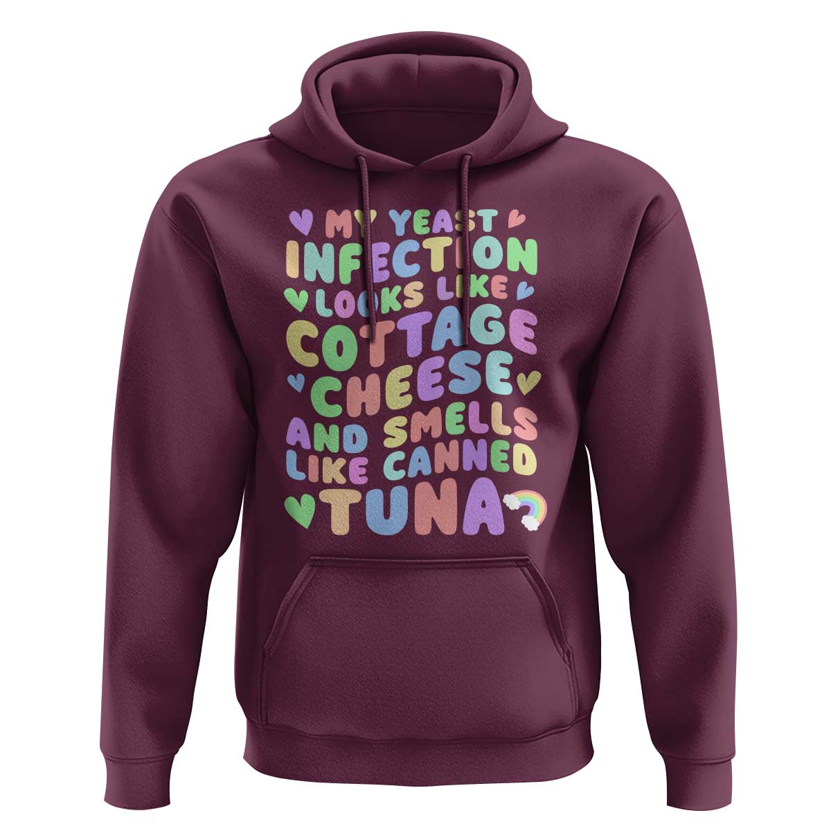 Inappropriate Adult Hoodie Funny My Yeast Infection Roulette Game - Wonder Print Shop