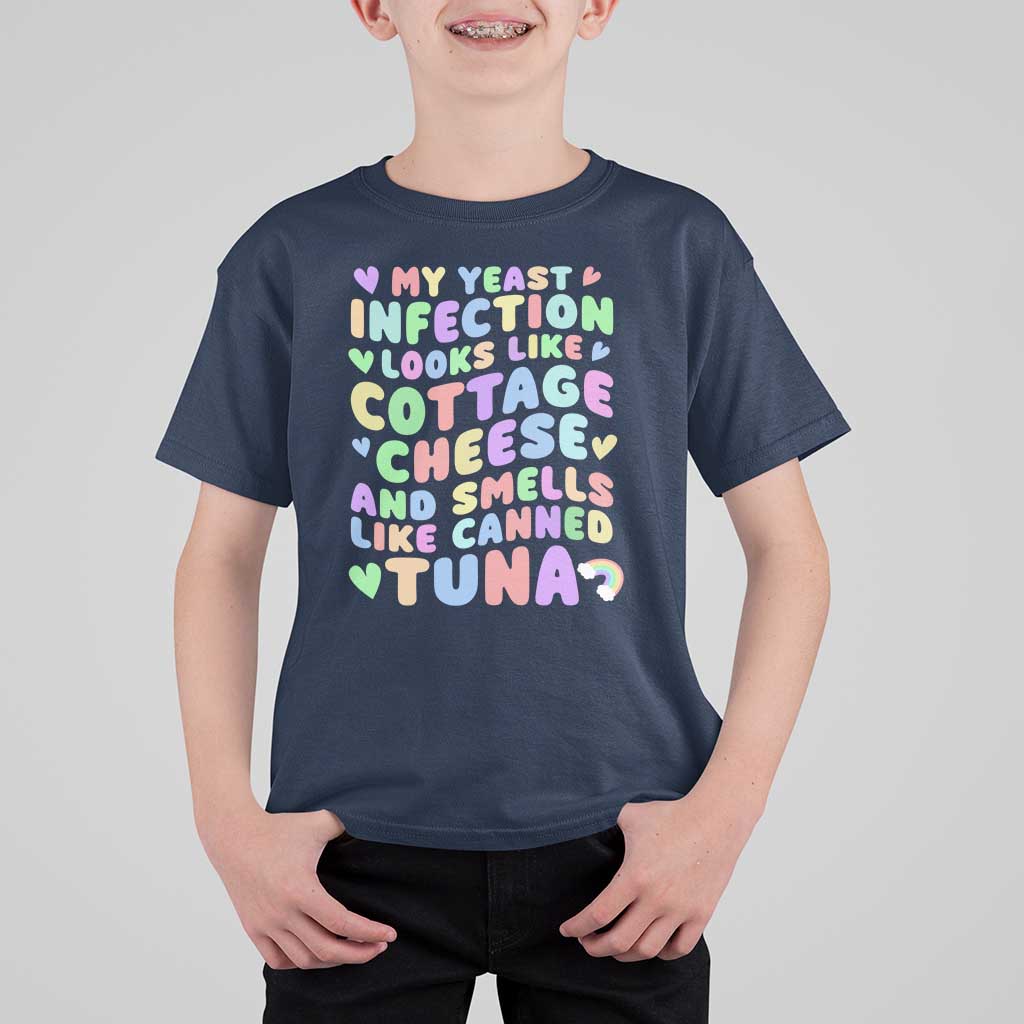 Inappropriate Adult T Shirt For Kid Funny My Yeast Infection Roulette Game - Wonder Print Shop