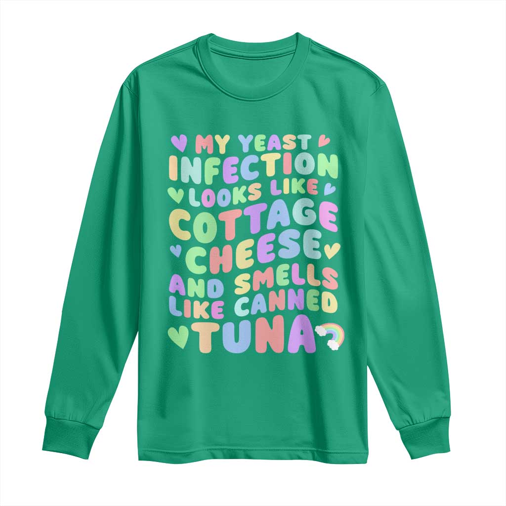Inappropriate Adult Long Sleeve Shirt Funny My Yeast Infection Roulette Game - Wonder Print Shop