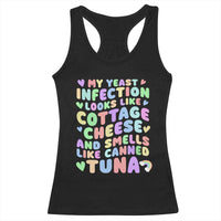 Inappropriate Adult Racerback Tank Top Funny My Yeast Infection Roulette Game - Wonder Print Shop