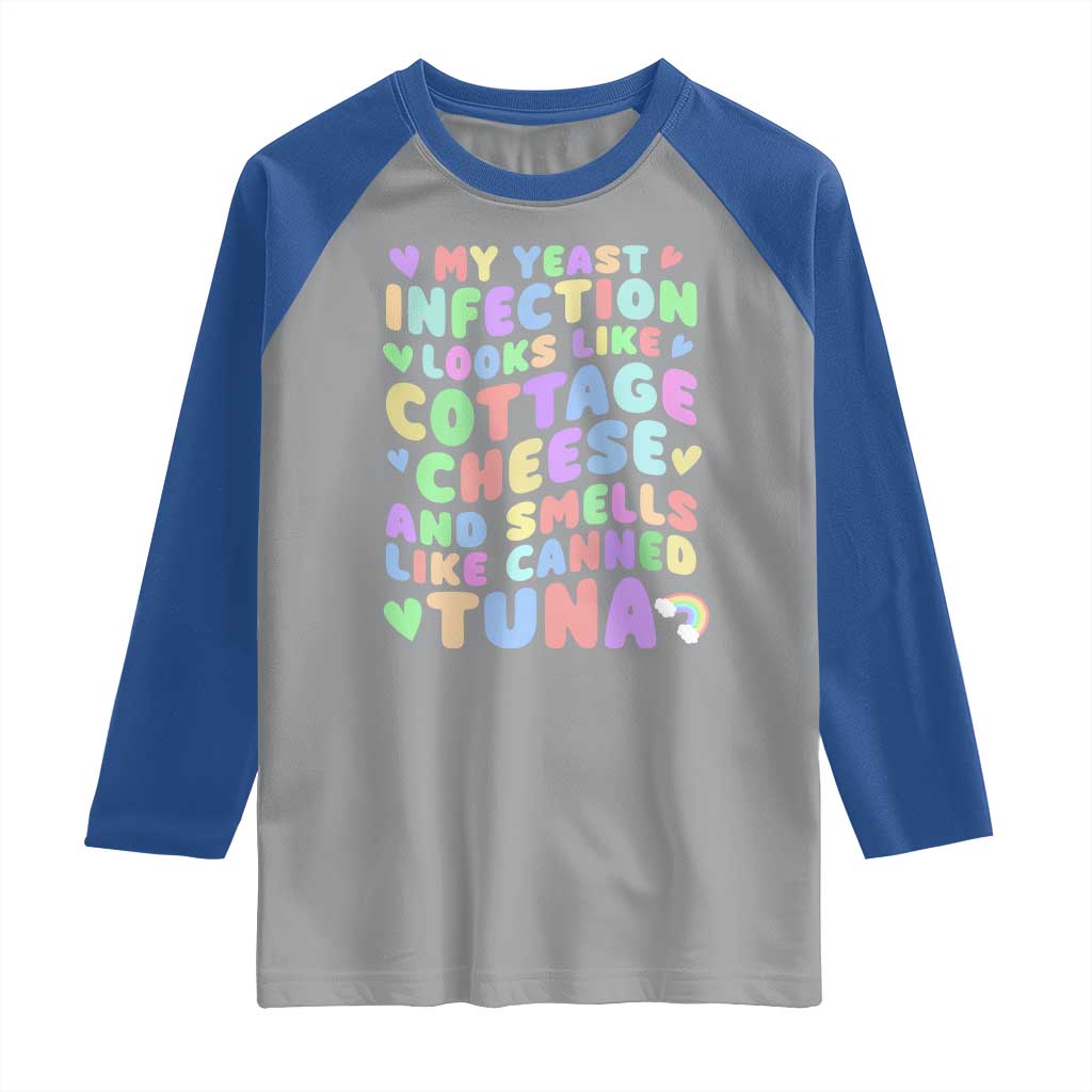 Inappropriate Adult Raglan Shirt Funny My Yeast Infection Roulette Game - Wonder Print Shop