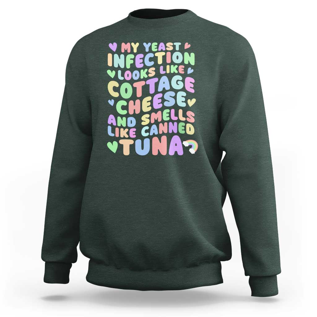 Inappropriate Adult Sweatshirt Funny My Yeast Infection Roulette Game - Wonder Print Shop