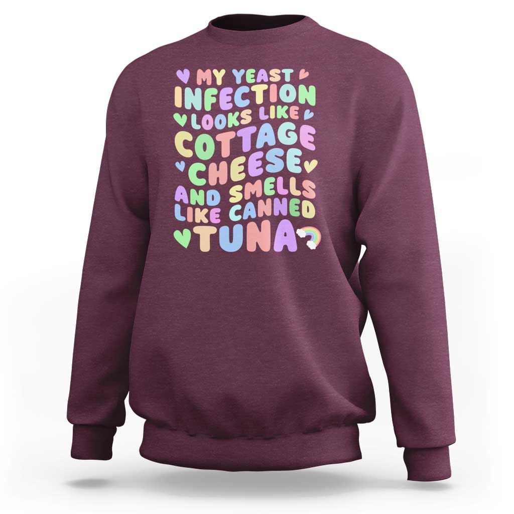 Inappropriate Adult Sweatshirt Funny My Yeast Infection Roulette Game - Wonder Print Shop