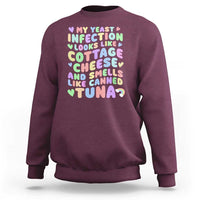 Inappropriate Adult Sweatshirt Funny My Yeast Infection Roulette Game - Wonder Print Shop