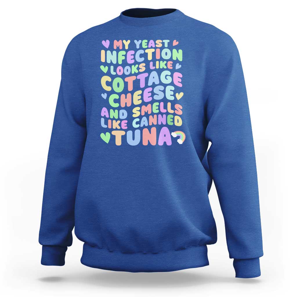 Inappropriate Adult Sweatshirt Funny My Yeast Infection Roulette Game - Wonder Print Shop
