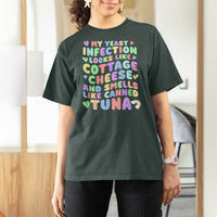 Inappropriate Adult T Shirt For Women Funny My Yeast Infection Roulette Game - Wonder Print Shop