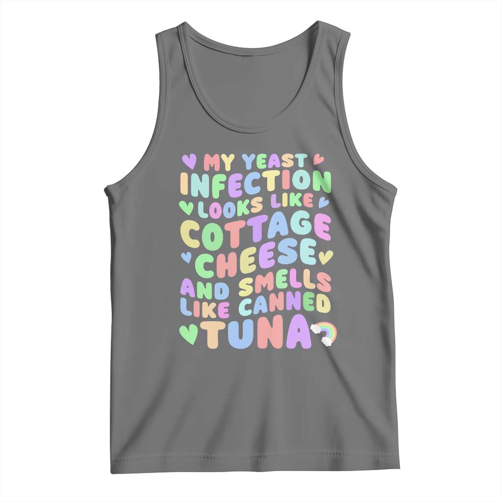 Inappropriate Adult Tank Top Funny My Yeast Infection Roulette Game - Wonder Print Shop