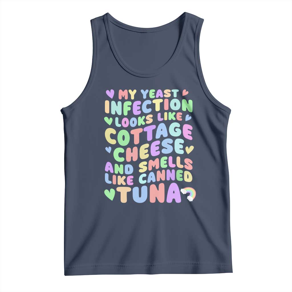 Inappropriate Adult Tank Top Funny My Yeast Infection Roulette Game - Wonder Print Shop