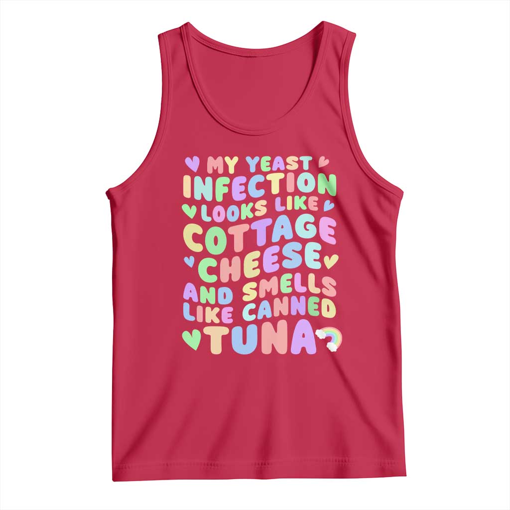 Inappropriate Adult Tank Top Funny My Yeast Infection Roulette Game - Wonder Print Shop