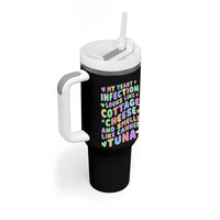 Inappropriate Adult Tumbler With Handle Funny My Yeast Infection Roulette Game - Wonder Print Shop