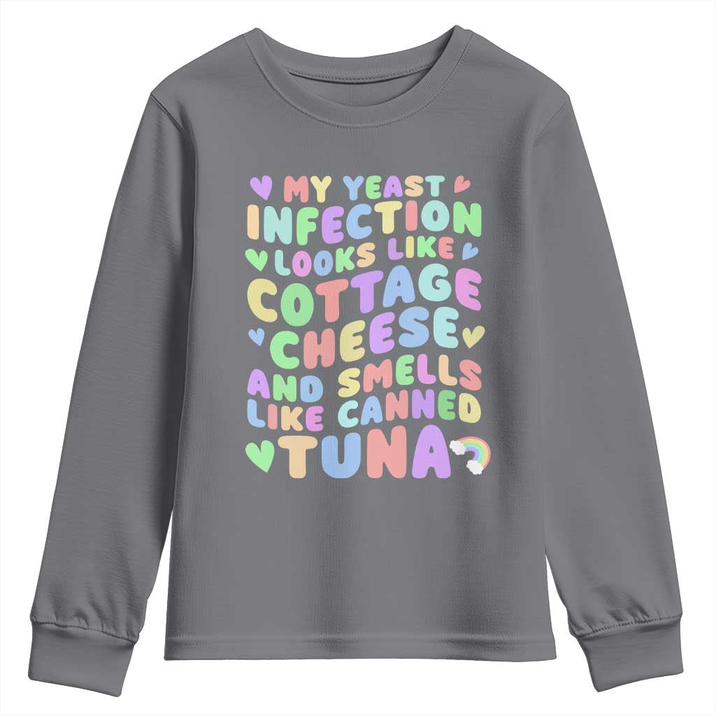 Inappropriate Adult Youth Sweatshirt Funny My Yeast Infection Roulette Game - Wonder Print Shop