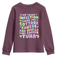 Inappropriate Adult Youth Sweatshirt Funny My Yeast Infection Roulette Game - Wonder Print Shop