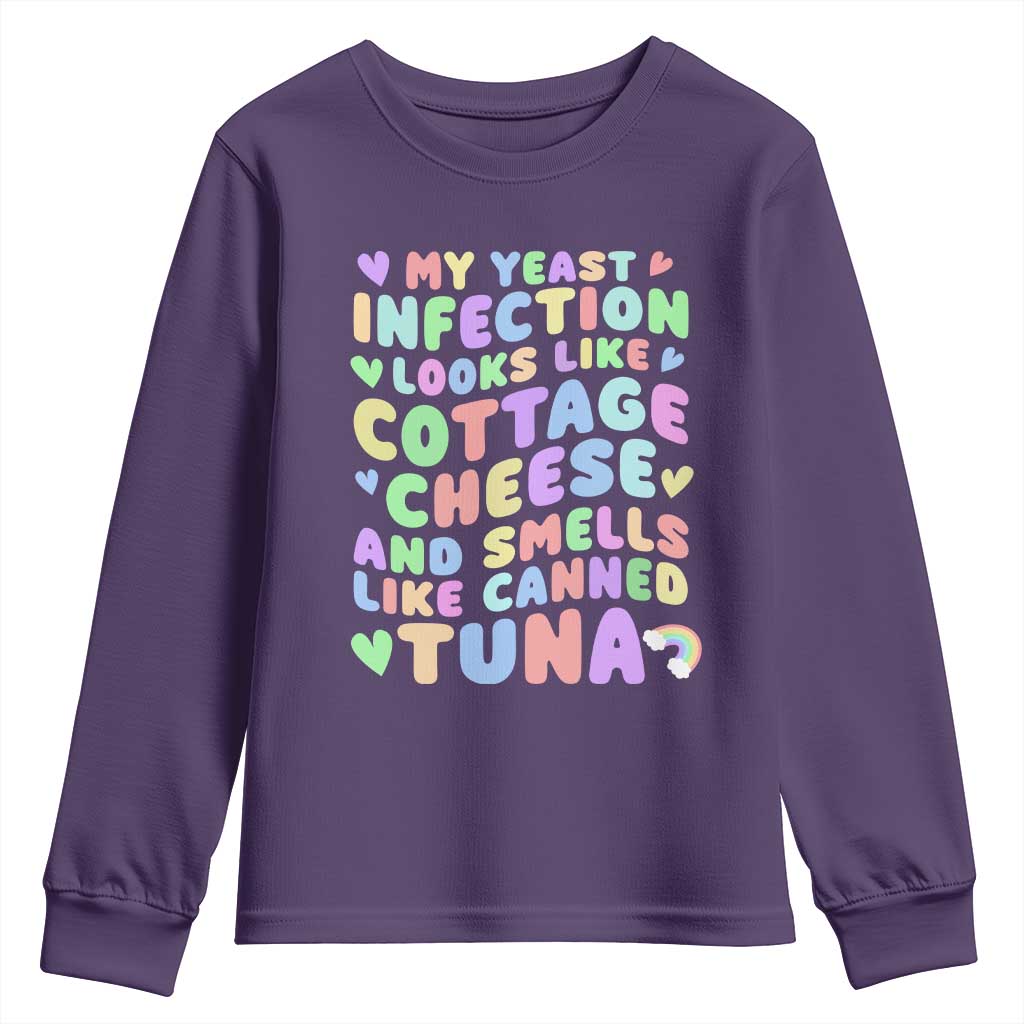 Inappropriate Adult Youth Sweatshirt Funny My Yeast Infection Roulette Game - Wonder Print Shop
