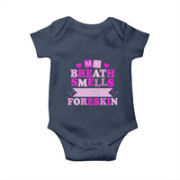 Dirty Humor Baby Onesie My Breath Smells Like Foreskin - Wonder Print Shop