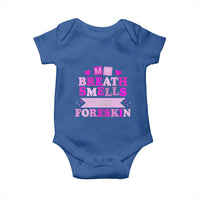 Dirty Humor Baby Onesie My Breath Smells Like Foreskin - Wonder Print Shop