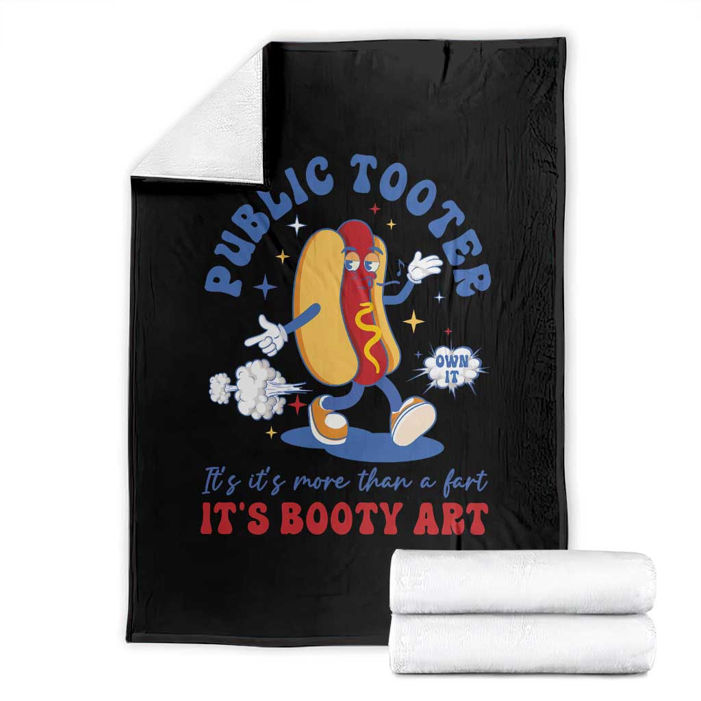 Funny Embarrassing Throw Blanket Public Tooter It's More Than A Fart Inappropriate - Wonder Print Shop