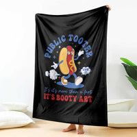 Funny Embarrassing Throw Blanket Public Tooter It's More Than A Fart Inappropriate - Wonder Print Shop