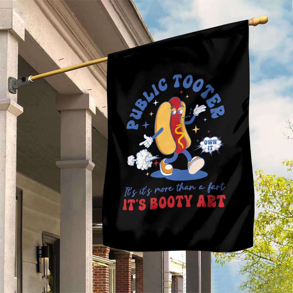 Funny Embarrassing Garden Flag Public Tooter It's More Than A Fart Inappropriate - Wonder Print Shop