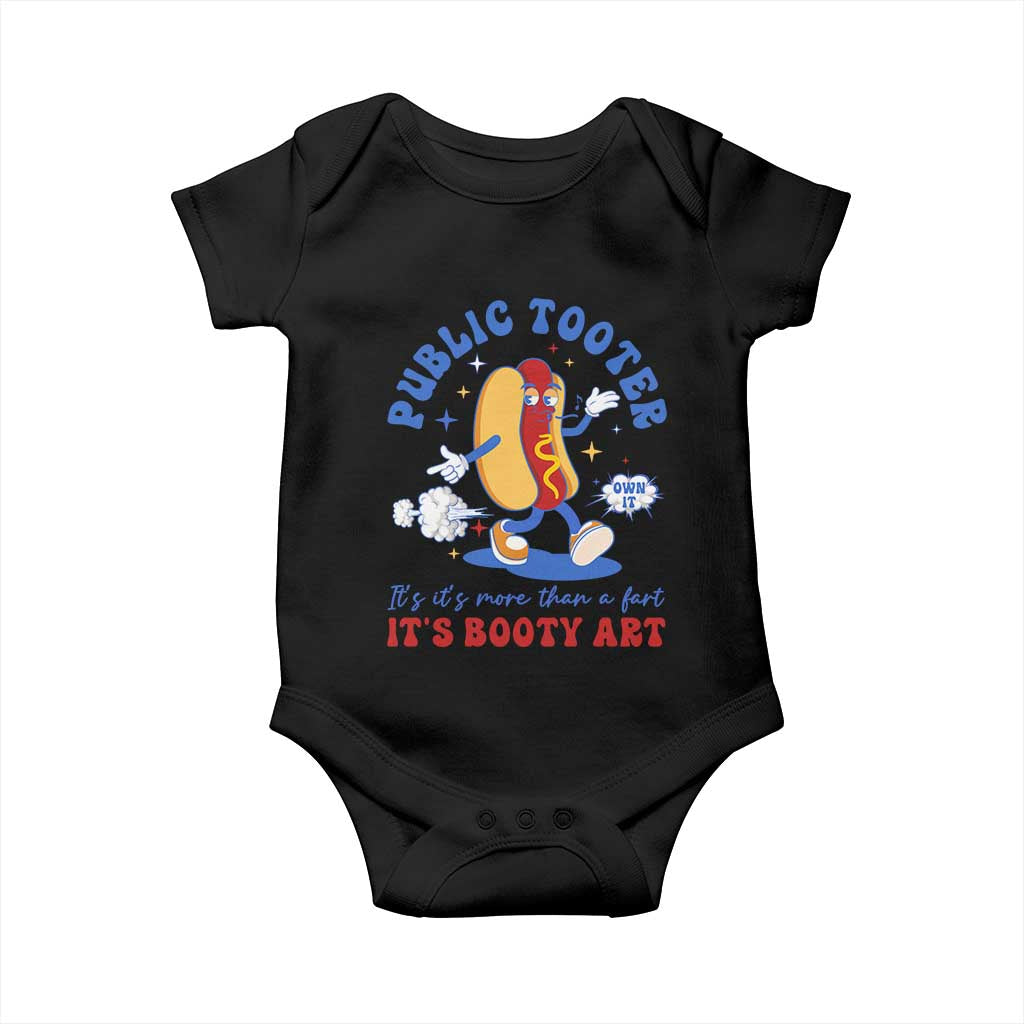 Funny Embarrassing Baby Onesie Public Tooter It's More Than A Fart Inappropriate - Wonder Print Shop