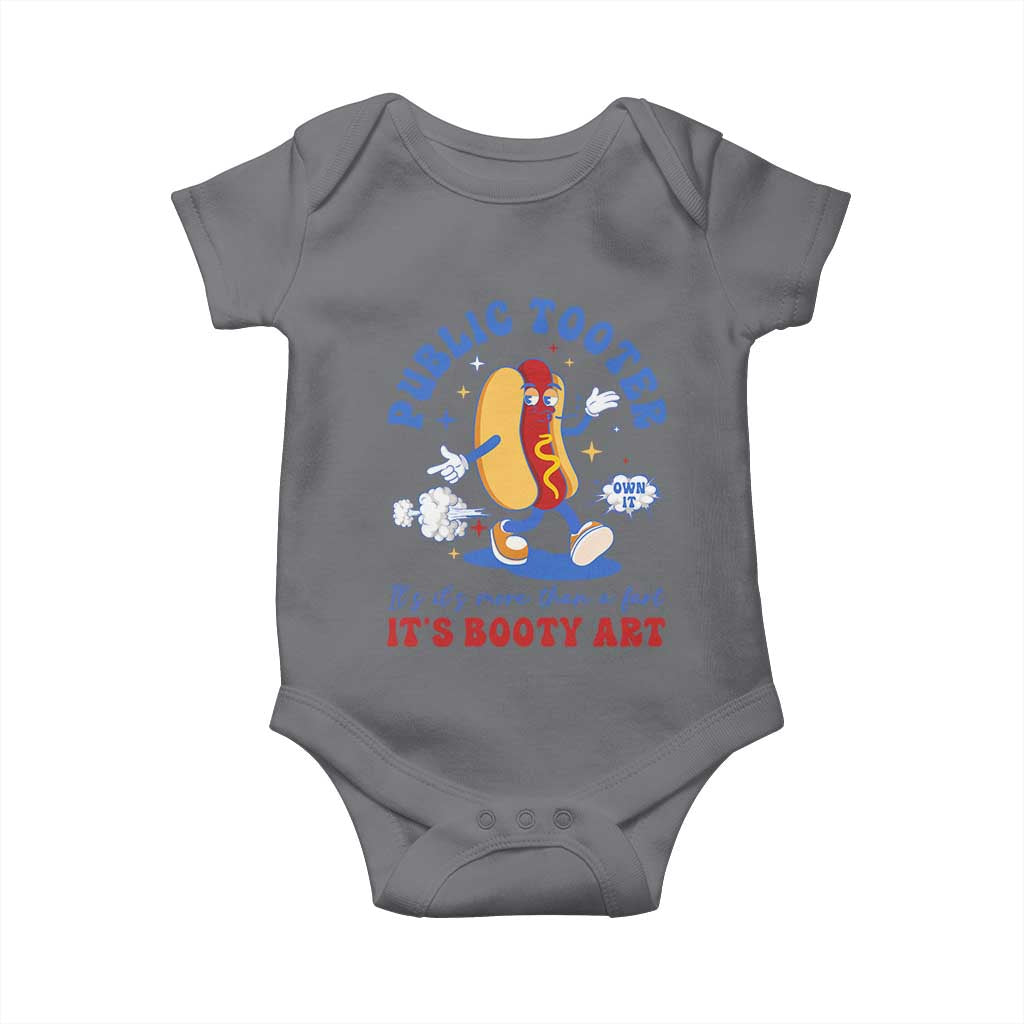 Funny Embarrassing Baby Onesie Public Tooter It's More Than A Fart Inappropriate - Wonder Print Shop