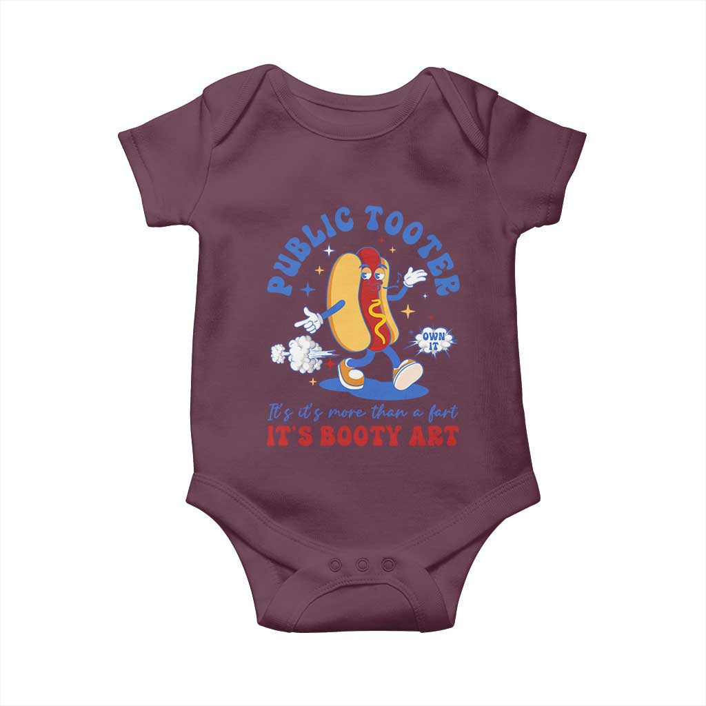 Funny Embarrassing Baby Onesie Public Tooter It's More Than A Fart Inappropriate - Wonder Print Shop