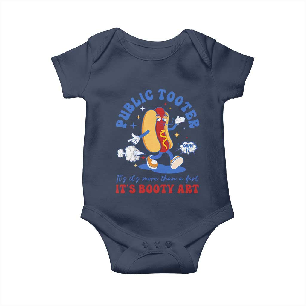 Funny Embarrassing Baby Onesie Public Tooter It's More Than A Fart Inappropriate - Wonder Print Shop