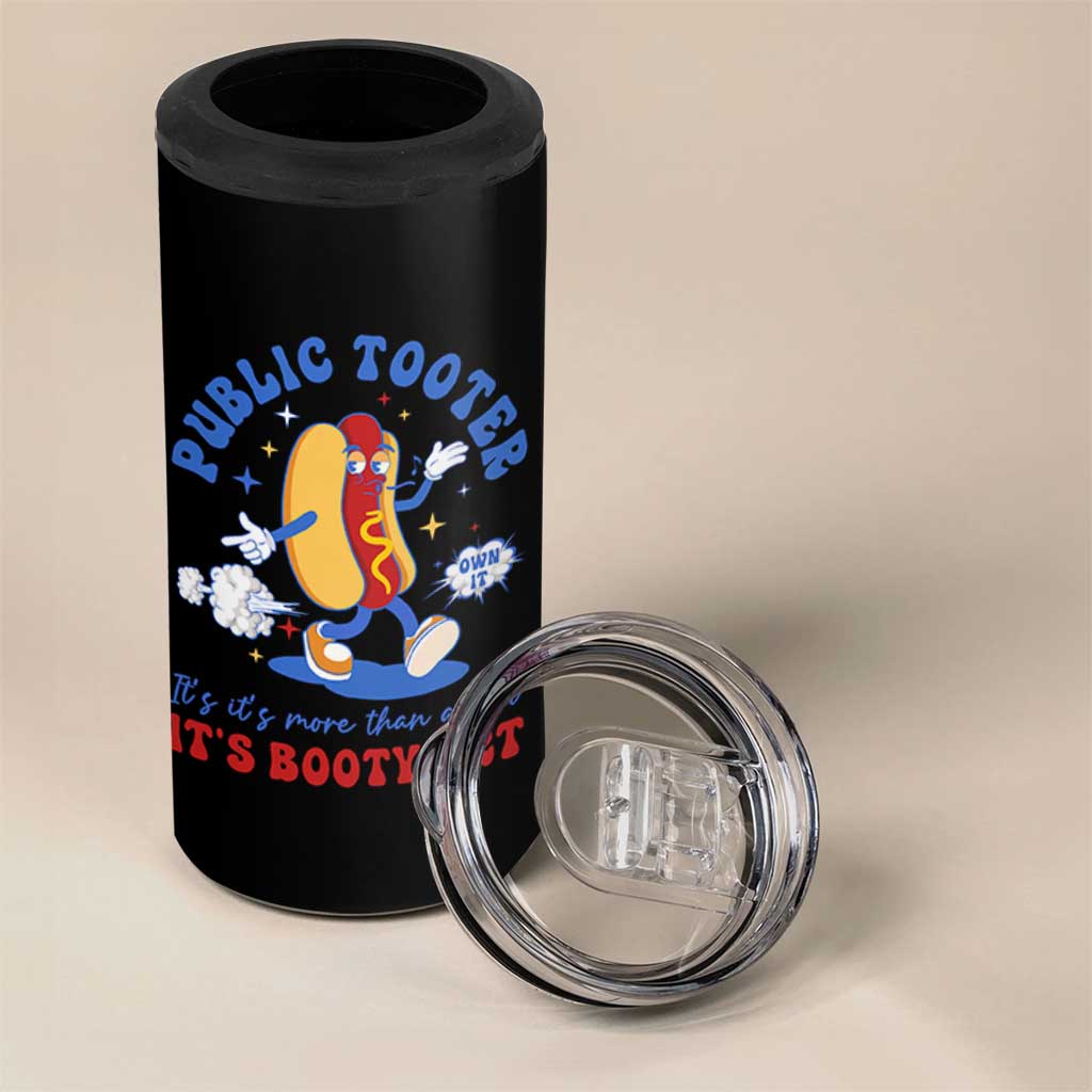 Funny Embarrassing 4 in 1 Can Cooler Tumbler Public Tooter It's More Than A Fart Inappropriate - Wonder Print Shop