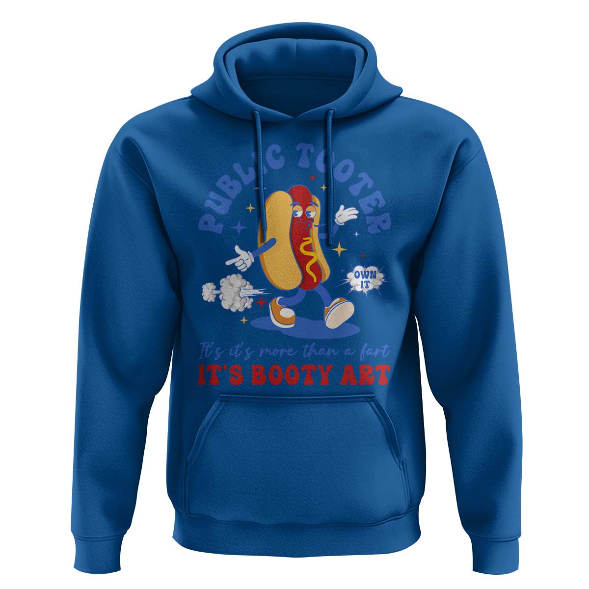 Funny Embarrassing Hoodie Public Tooter It's More Than A Fart Inappropriate - Wonder Print Shop