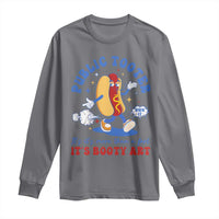 Funny Embarrassing Long Sleeve Shirt Public Tooter It's More Than A Fart Inappropriate - Wonder Print Shop