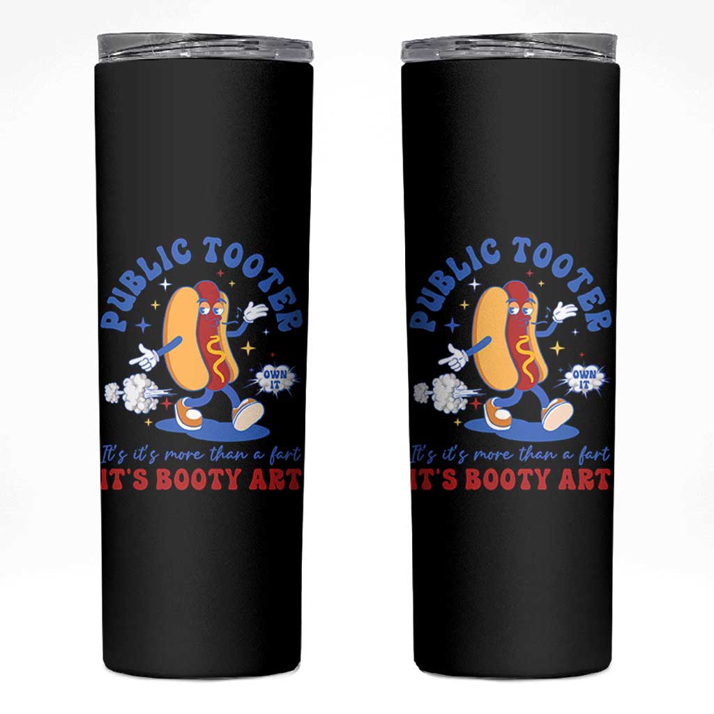 Funny Embarrassing Skinny Tumbler Public Tooter It's More Than A Fart Inappropriate - Wonder Print Shop