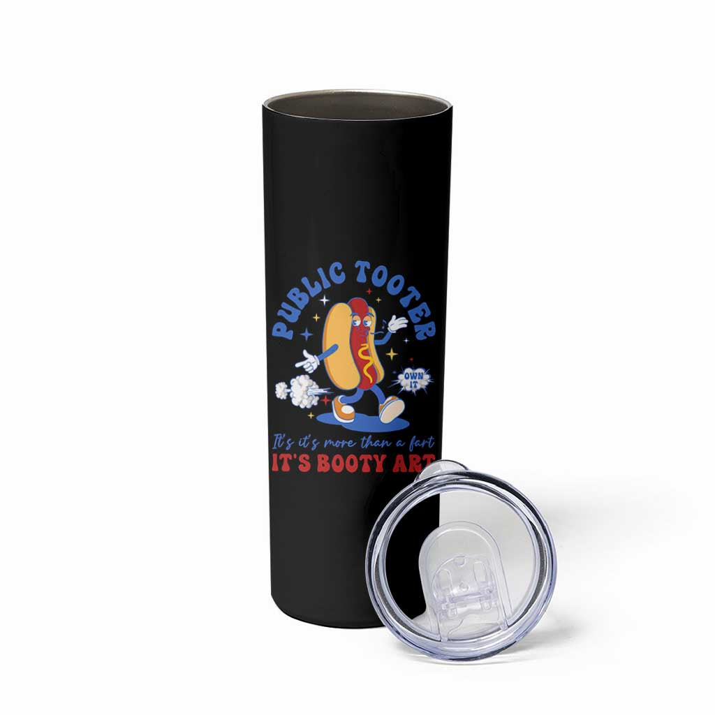 Funny Embarrassing Skinny Tumbler Public Tooter It's More Than A Fart Inappropriate - Wonder Print Shop