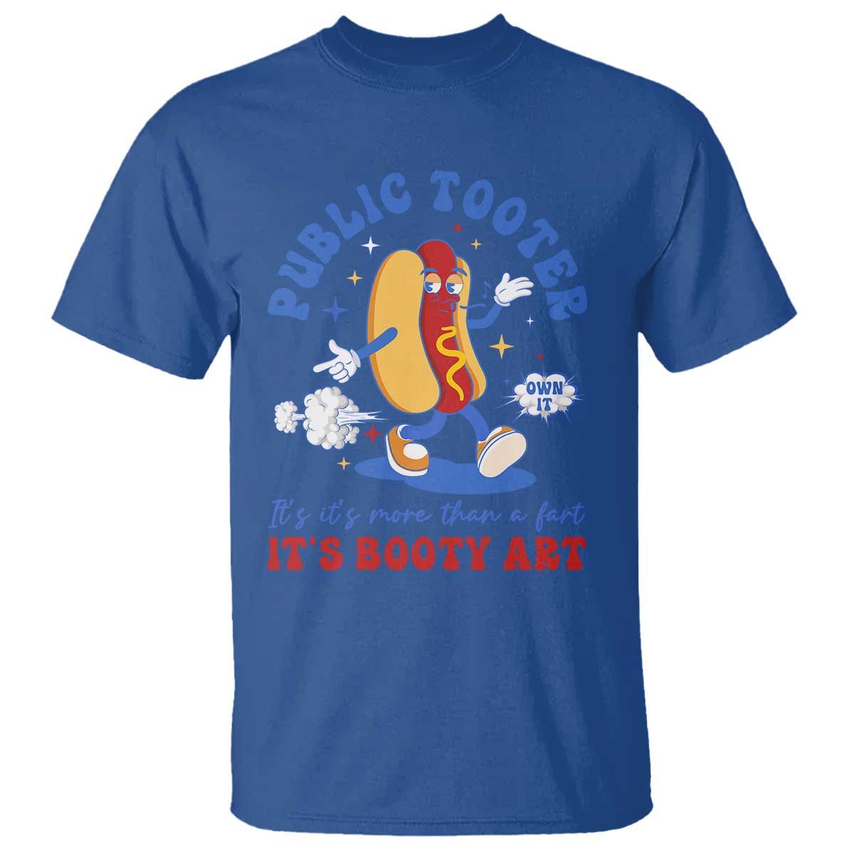 Funny Embarrassing T Shirt Public Tooter It's More Than A Fart Inappropriate - Wonder Print Shop