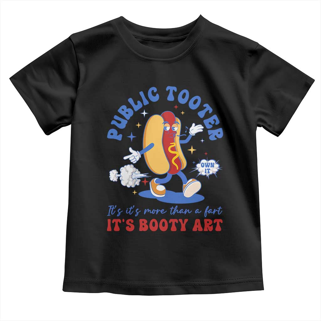 Funny Embarrassing Toddler T Shirt Public Tooter It's More Than A Fart Inappropriate - Wonder Print Shop