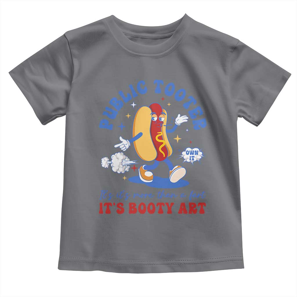 Funny Embarrassing Toddler T Shirt Public Tooter It's More Than A Fart Inappropriate - Wonder Print Shop