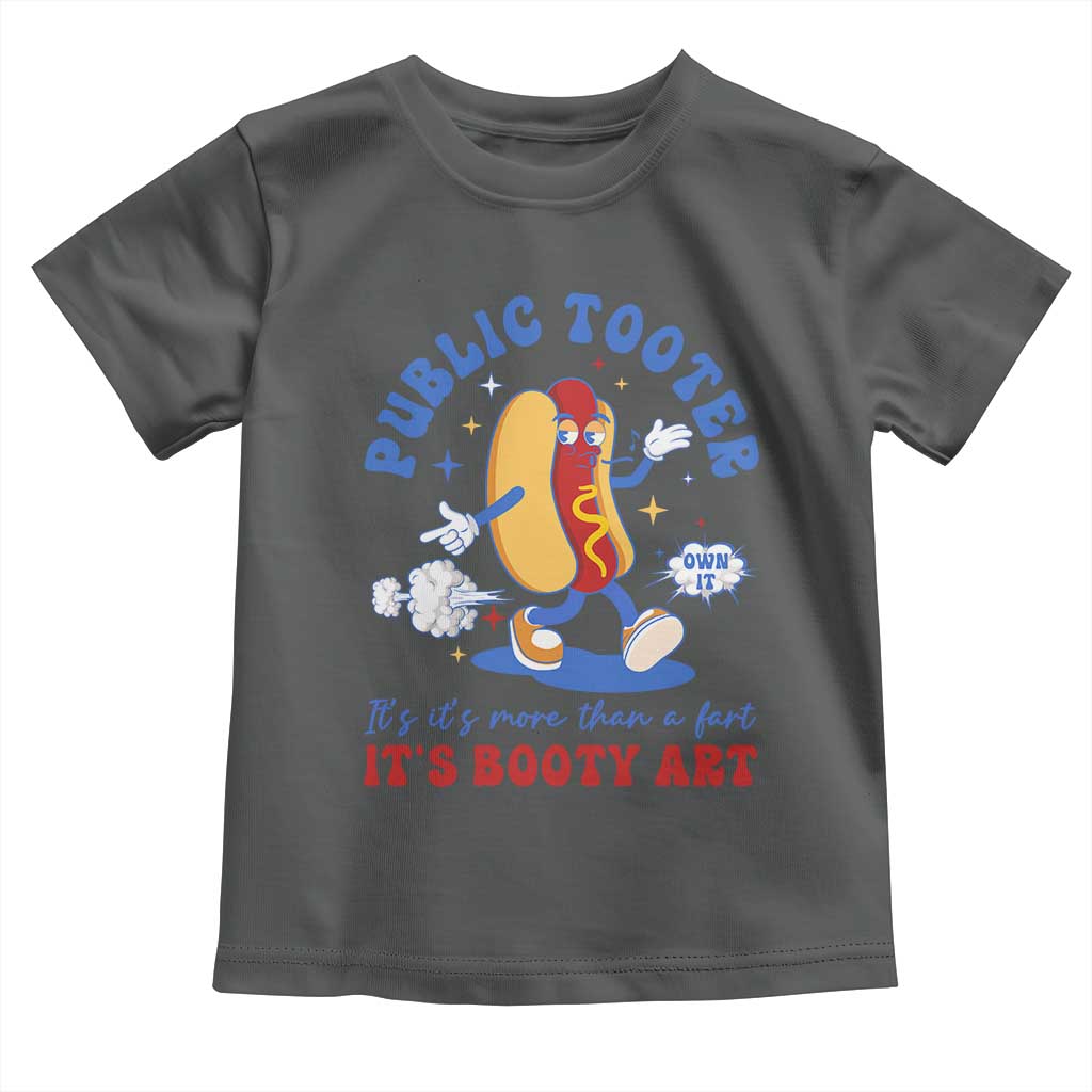 Funny Embarrassing Toddler T Shirt Public Tooter It's More Than A Fart Inappropriate - Wonder Print Shop