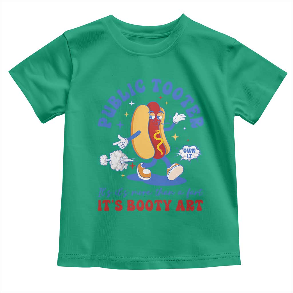 Funny Embarrassing Toddler T Shirt Public Tooter It's More Than A Fart Inappropriate - Wonder Print Shop