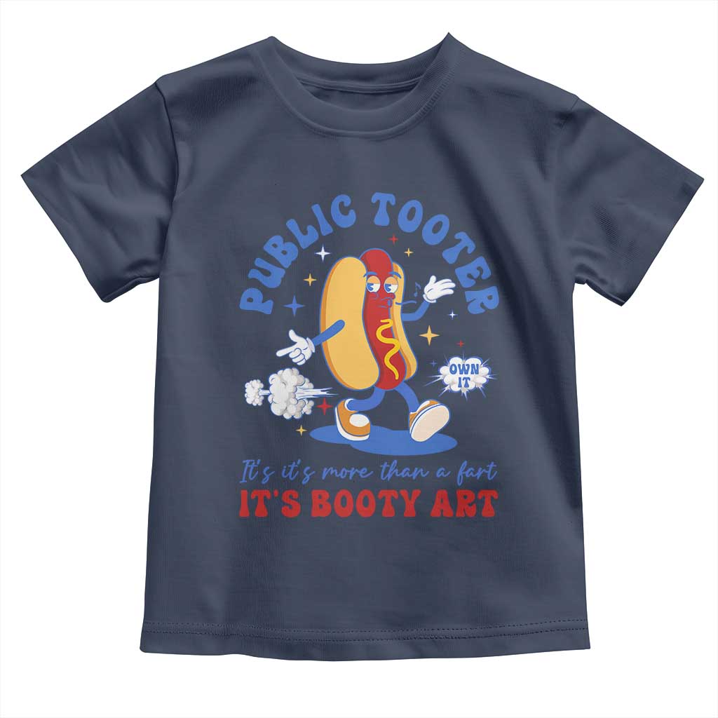Funny Embarrassing Toddler T Shirt Public Tooter It's More Than A Fart Inappropriate - Wonder Print Shop