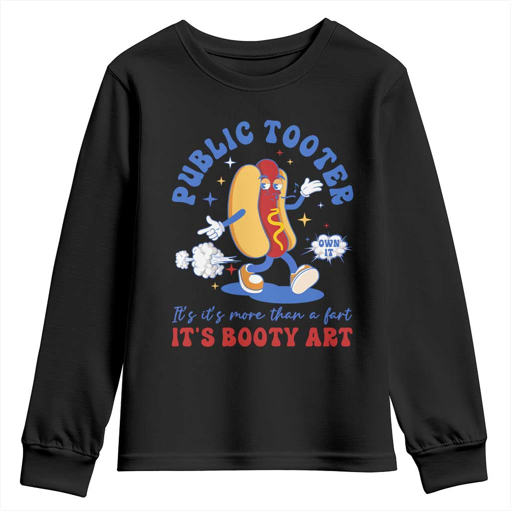 Funny Embarrassing Youth Sweatshirt Public Tooter It's More Than A Fart Inappropriate - Wonder Print Shop
