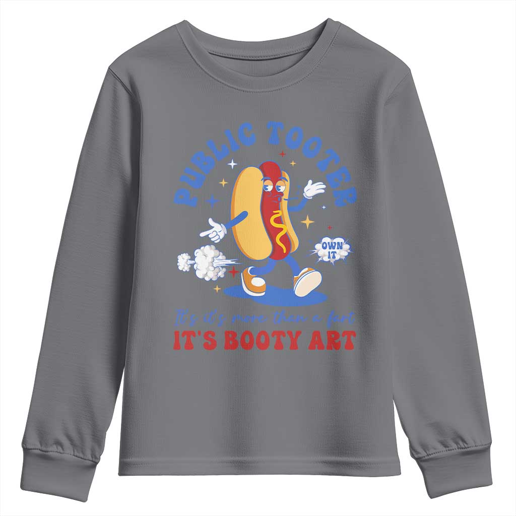 Funny Embarrassing Youth Sweatshirt Public Tooter It's More Than A Fart Inappropriate - Wonder Print Shop