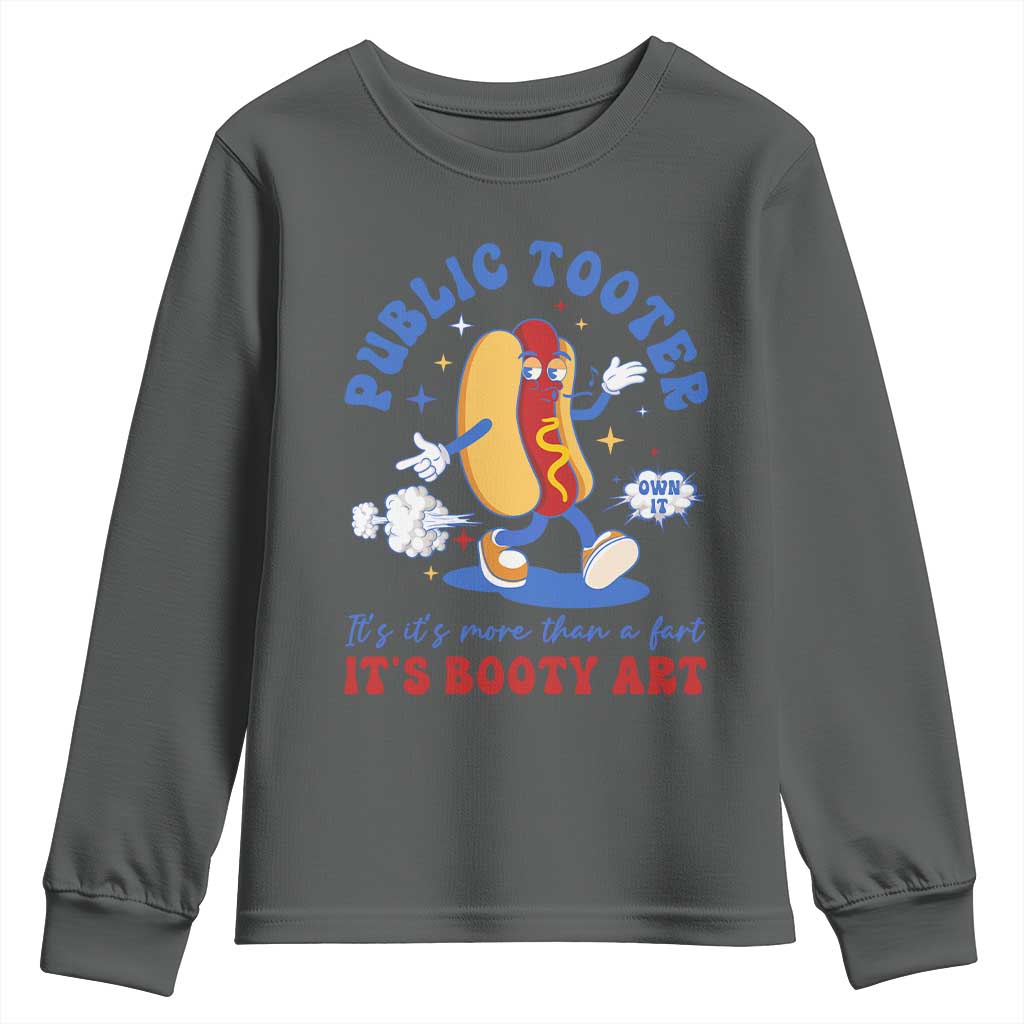 Funny Embarrassing Youth Sweatshirt Public Tooter It's More Than A Fart Inappropriate - Wonder Print Shop