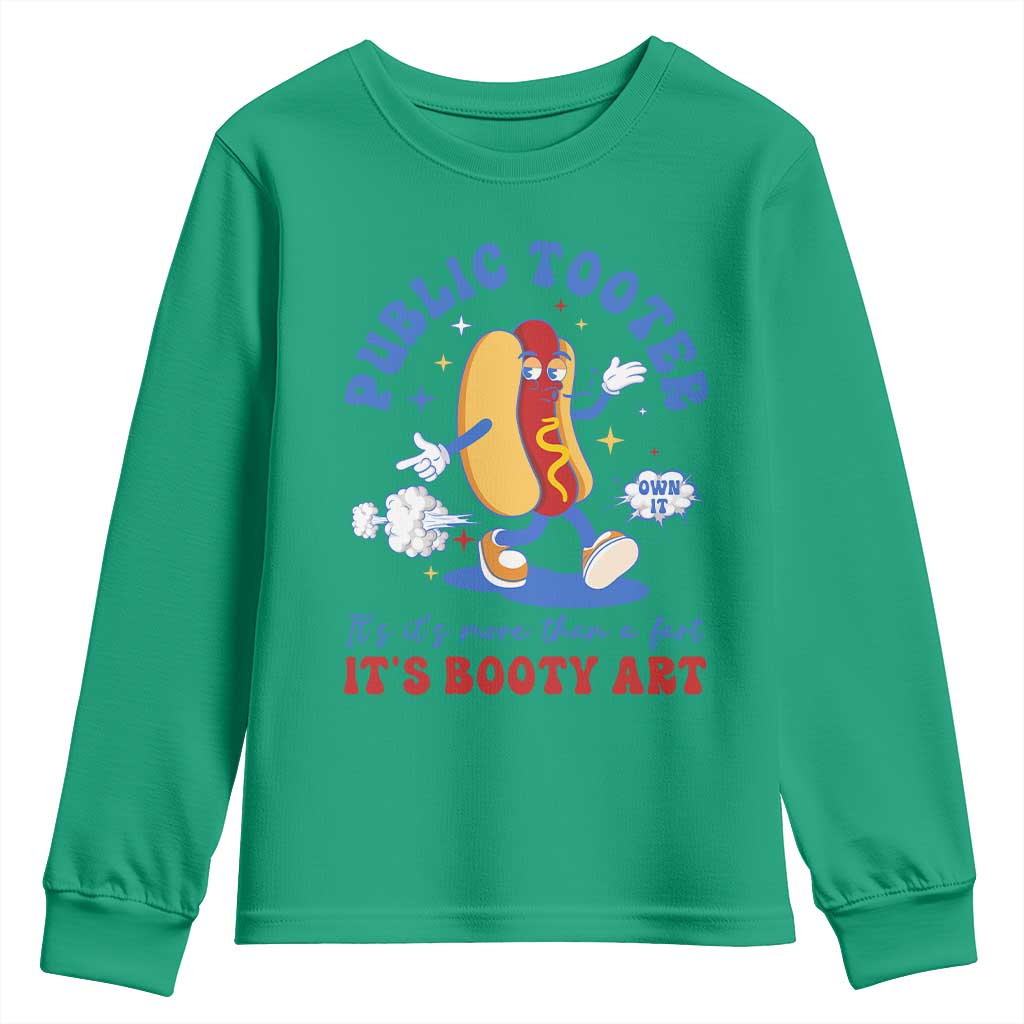 Funny Embarrassing Youth Sweatshirt Public Tooter It's More Than A Fart Inappropriate - Wonder Print Shop