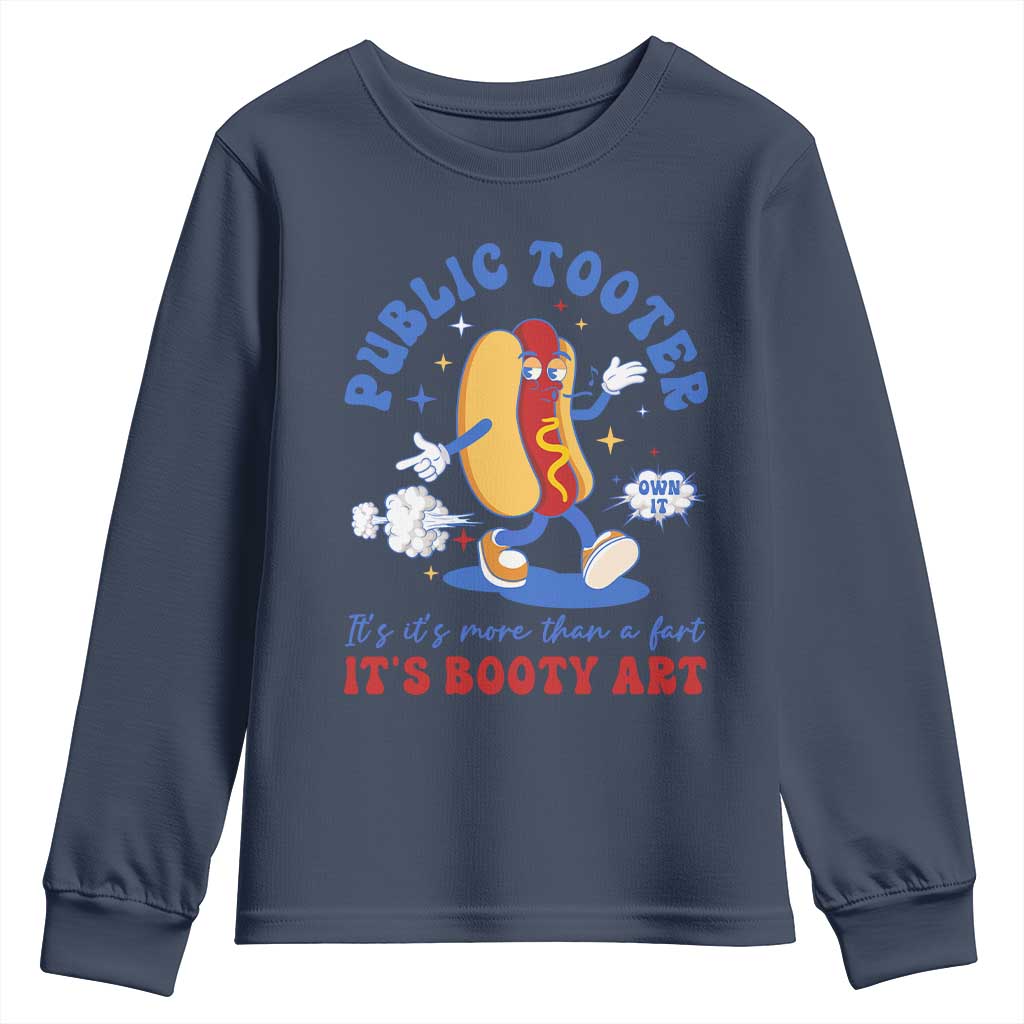 Funny Embarrassing Youth Sweatshirt Public Tooter It's More Than A Fart Inappropriate - Wonder Print Shop