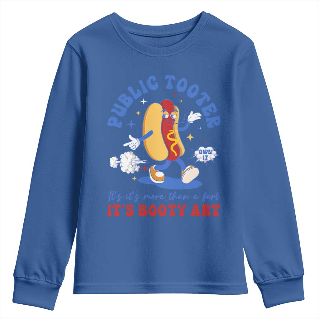 Funny Embarrassing Youth Sweatshirt Public Tooter It's More Than A Fart Inappropriate - Wonder Print Shop