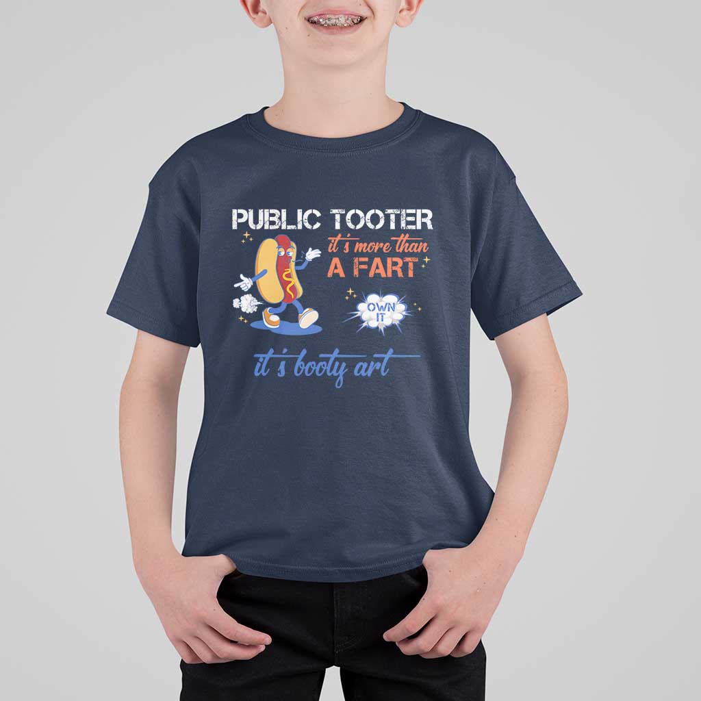 Public Tooter T Shirt For Kid Its More Than A Fart Funny Inappropriate Embarrassing - Wonder Print Shop
