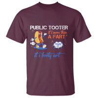 Public Tooter T Shirt Its More Than A Fart Funny Inappropriate Embarrassing - Wonder Print Shop