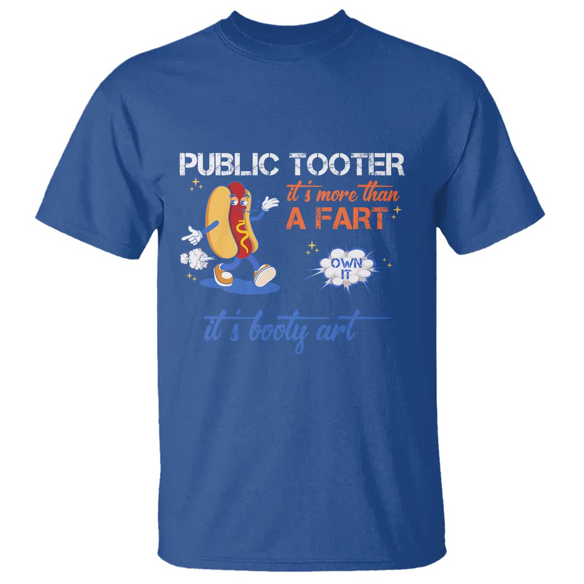 Public Tooter T Shirt Its More Than A Fart Funny Inappropriate Embarrassing - Wonder Print Shop