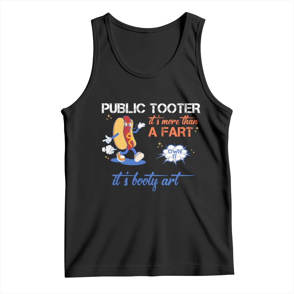 Public Tooter Tank Top Its More Than A Fart Funny Inappropriate Embarrassing - Wonder Print Shop