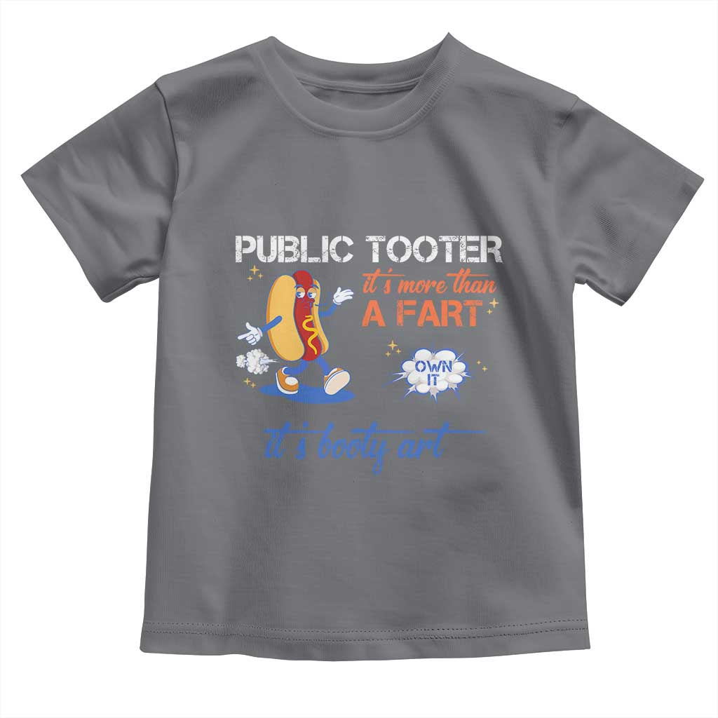 Public Tooter Toddler T Shirt Its More Than A Fart Funny Inappropriate Embarrassing - Wonder Print Shop