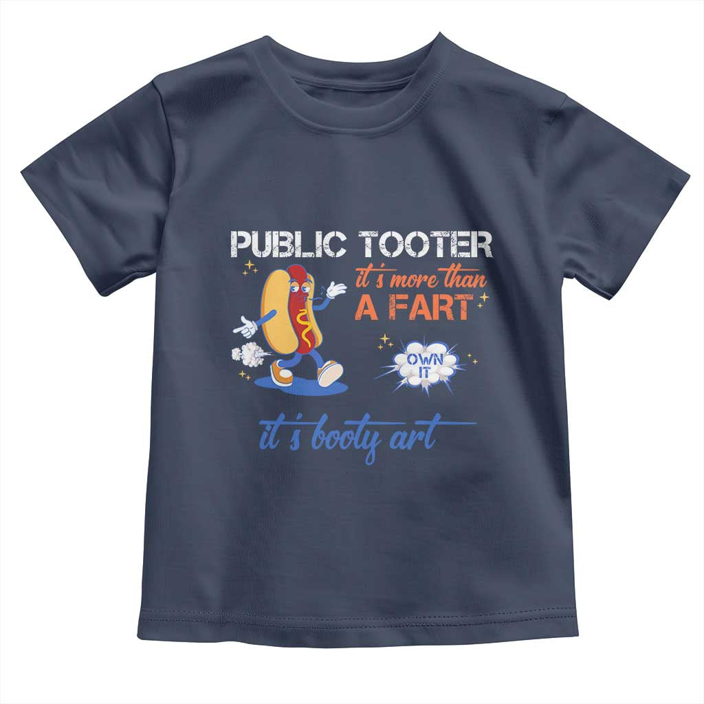 Public Tooter Toddler T Shirt Its More Than A Fart Funny Inappropriate Embarrassing - Wonder Print Shop